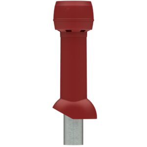 MX-exhaust ventilation pipe 125, red